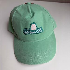 Pusheen Breathe Hat Baseball Cap - Green - NWT